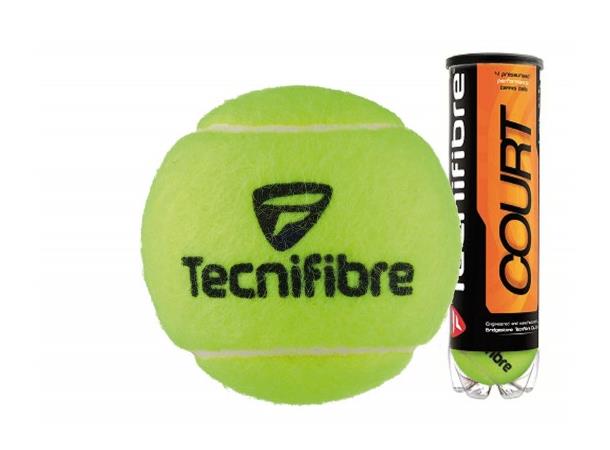 Tennisballer Tecnifibre® Tour-One 4 stk - ITF-godkjent